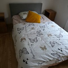 3 x Small double bed with headboard and mattress