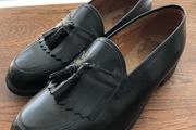 Florsheim Black Kiltie Tassel Loafers 9 / 43 Extra Wide New