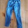 Age 9 Cuffed Waist Blue Fade Jeans Image 2