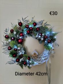 Christmas door wreath