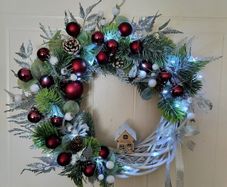 Christmas door wreath