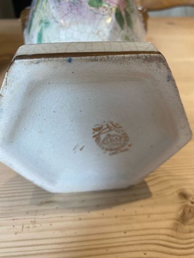 Pair vintage vases