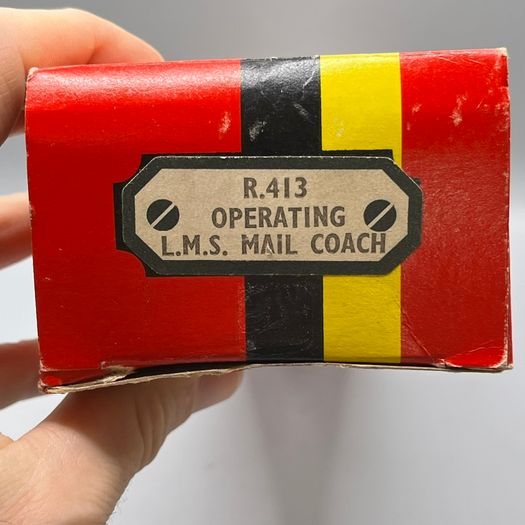 Hornby R413 Operating LMS Royal Mail Coach Set 30250 Boxed - Instructions - Mint