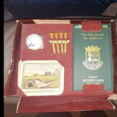 Vintage St.Andrews Golf gift set
