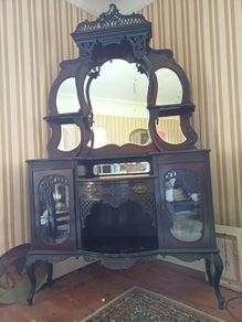 Victorian display cabinet