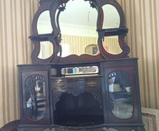 Victorian display cabinet
