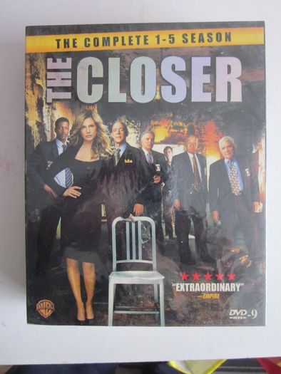 The Closer Complete Season 1 to 5 DVD Box Set New