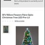 5Ft/150cm Flowers Fibre Optic Christmas Tree Image 2