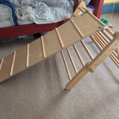 Pickler triangle climbing frame and slide