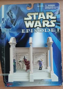 Star Wars Action Fleet Mini Scenes Throne Room Reception Micromachines Micro Machines Galoob 1998
