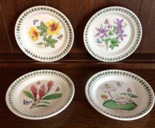4 Portmerrion Botanical Gardens 8" Side Plates