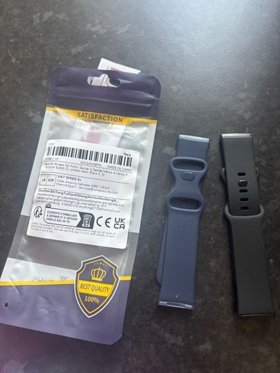 Fitbit watch straps x2 brand new