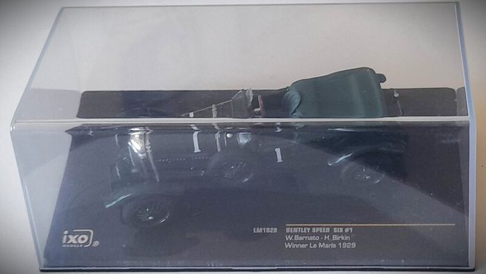 Diecast Model Le Mans Winning Bentley Le Mans 1929 1st - IXO 1:43