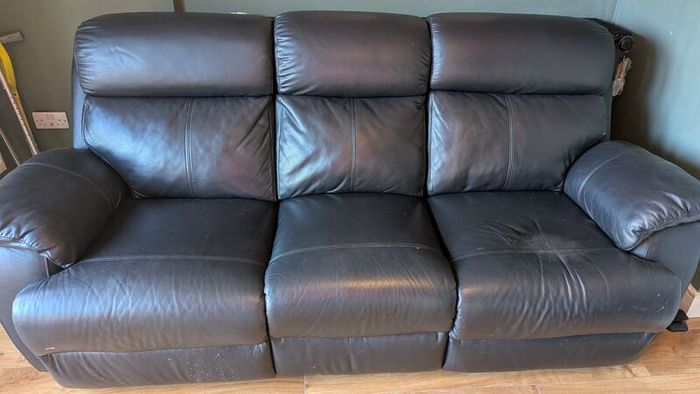 Leather sofa