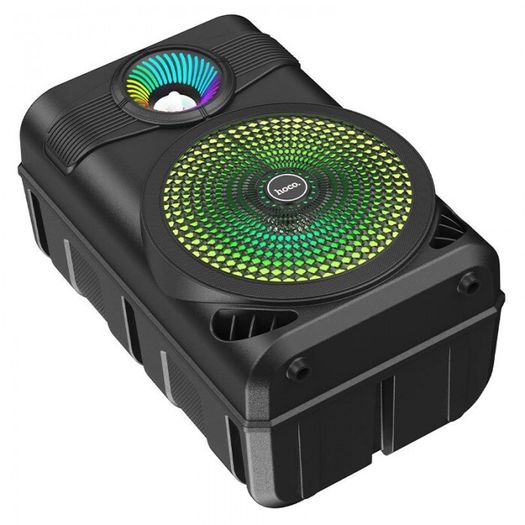 2255 Hoco BS46 Wireless Speaker with Microphone LED Lighting Karaoke