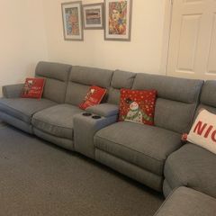 Grey corner suite