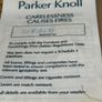 3seater Parker Knoll sofa Image 2