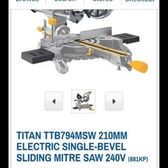 chopsaw Titan TTB794MSW