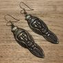 Vintage Large Ethnic Earrings Image 6
