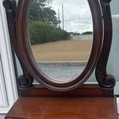 Antique style dressing table mirror