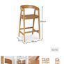 Ella Classic Oak Bar Stool / Island stool Image 3