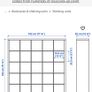 KALLAX Shelving unit, white, 182x182 cm Image 2