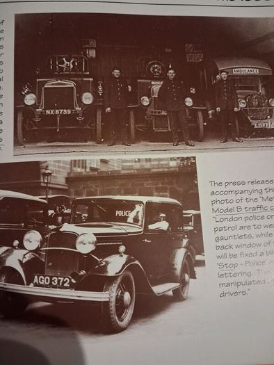 British Police Cars / 1930s to 1970s / 2001