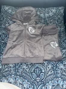 Girls Juicy Couture tracksuit age 7/8
