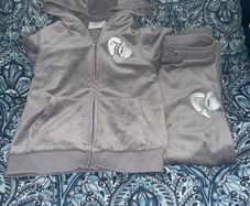 Girls Juicy Couture tracksuit age 7/8