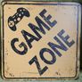 Game Zone Metal Wall Sign Image 2