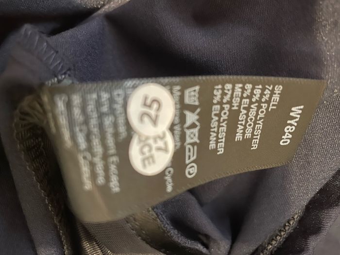 Magisculpt navy trousers size 12 - new