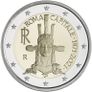 Italy 2 Euro Commemorative Coin 2021 - Rome. Coincard. BU Image 2