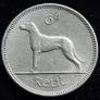 Ireland - 1960 - 6 Pence - Wolfhound - GEF - KM.13a - [2521] Image 2