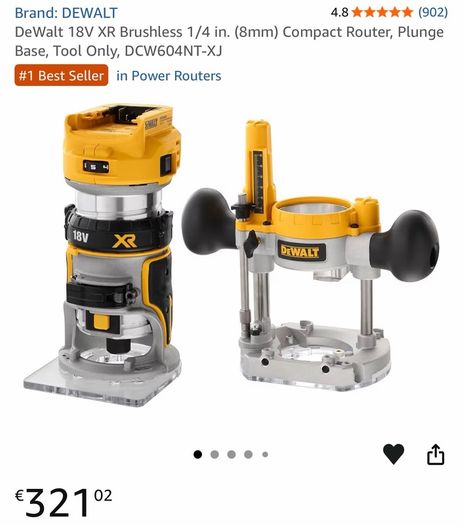 Dewalt compact Router