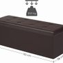 New Foldable Storage Seat (Brown) - FREE P&P Image 9