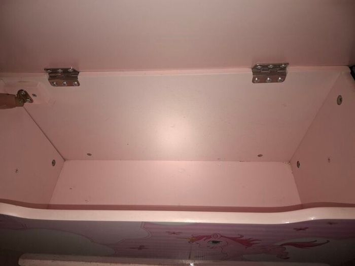 Unicorn wooden toy box