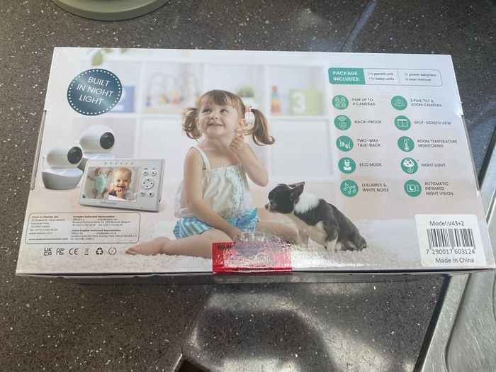 Babysense V43 baby monitor