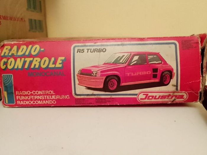 Joustra Renault 5 Turbo radio control car 1982 classic