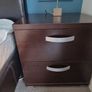 Kingsize Bed Frame and bedside tables Image 5