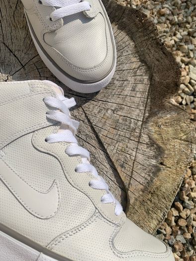 Get Deadstock Leather Nike Dunk High