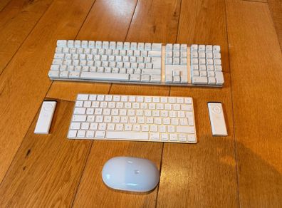 Apple Keyboards + Mouse + Remote Controls