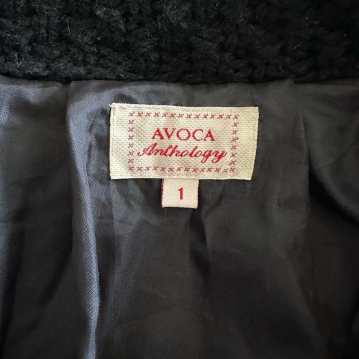 Avoca wool blend sweater coat