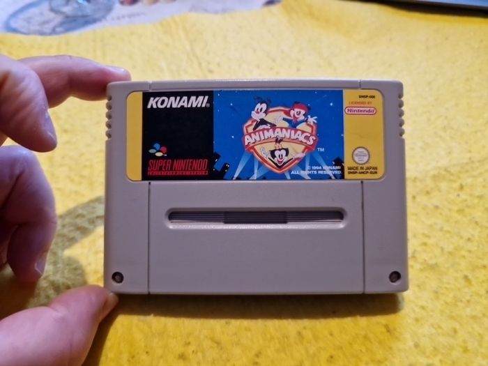 Animaniacs Super Nintendo Snes Arcade Games Original