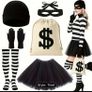halloween fancy dress robbers thieves bandits costumes Image 2