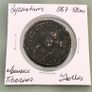 Byzantine Empire Emperor Maurice Tiberius 587 AD Follis Image 3