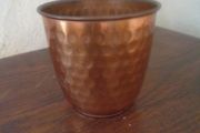 Vintage Hand Hammered Copper Container for Sale