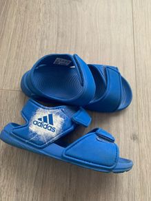 Adidas blue sandals