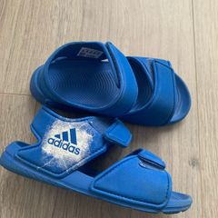 Adidas blue sandals
