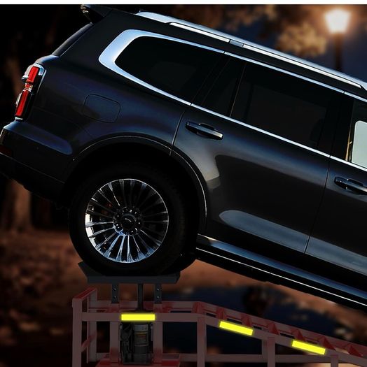 2x 5-Ton/5000kg Heavy-Duty Car Ramps,Car Ramp with Hydraulic