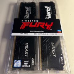 Kingston Fury DDR4 (2x8gb) RAM 3600MHz (Unopened)